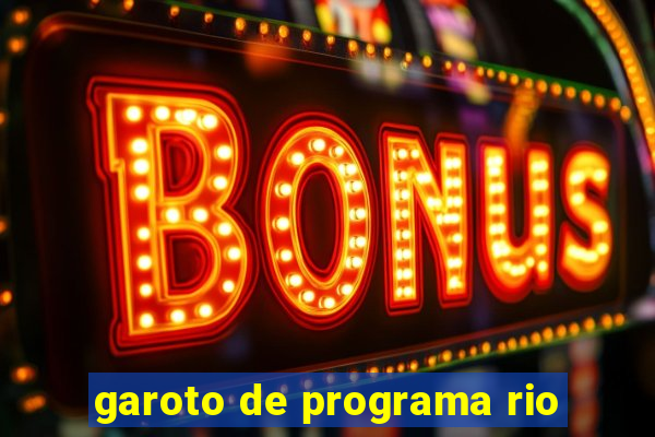 garoto de programa rio